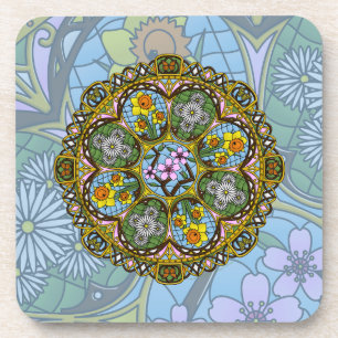 Dessous-de-verre Coaster Spring Nouveau Square