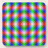 Dessous-de-verre Coasters de Neon Stripes (Devant)