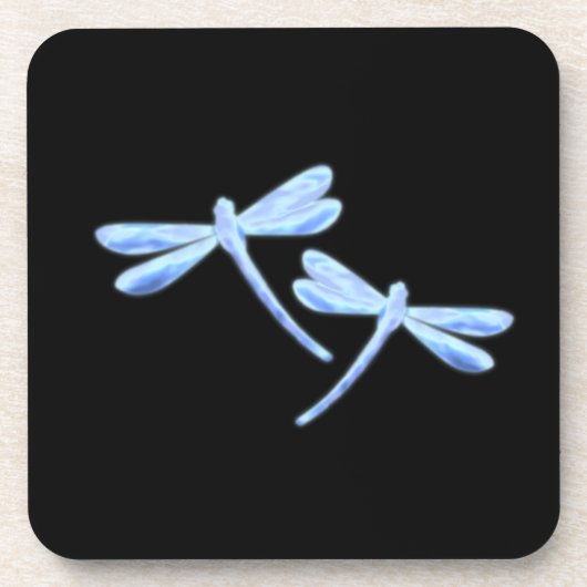Dessous-de-verre Coasters Dragonfly - Lueur de glace (Devant)