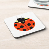 Dessous-de-verre coccinelle (Côté gauche)