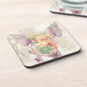 Dessous-de-verre Cochon de collier de la ferme (Côté gauche)