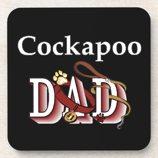 Dessous-de-verre Cockapoo DAD (Devant)