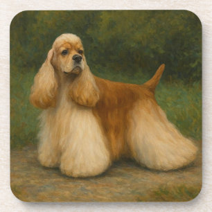 Dessous-de-verre Cocker Spaniel