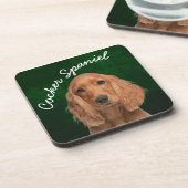 Dessous-de-verre Cocker Spaniel (Côté gauche)