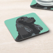 Dessous-de-verre Cocker Spaniel - Noir - Modèles de race de base (Côté gauche)