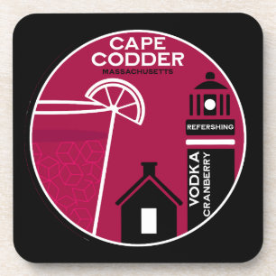 Dessous-de-verre Cocktail Cape Codder
