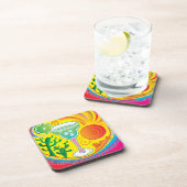 Dessous-de-verre Cocktail Coloré (Côté Droit)