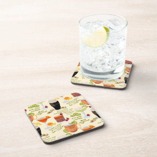 Dessous-de-verre Cocktails et conversation