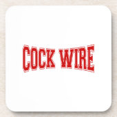 DESSOUS-DE-VERRE COCKWIRE (Devant)