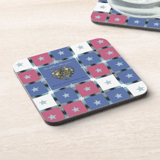 Dessous-de-verre Coeur (Côté gauche)