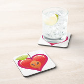 Dessous-de-verre Coeur Apple (Côté Droit)