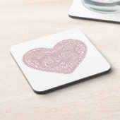 Dessous-de-verre Coeur d'amour (Côté gauche)