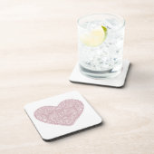 Dessous-de-verre Coeur d'amour (Côté Droit)