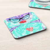 Dessous-de-verre Coeur parfait (Côté gauche)