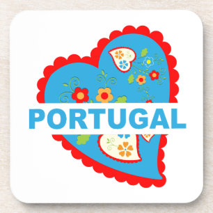 Dessous-de-verre Coeur portugais joyeux