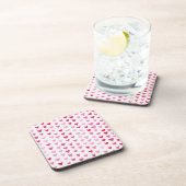 Dessous-de-verre Coeurs d'aquarelle (Côté Droit)