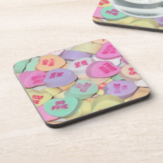 Dessous de verre Coeurs de conversation (Côté gauche)