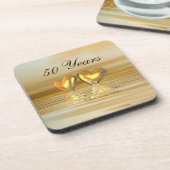 Dessous-de-verre Coeurs d'or (Côté gauche)