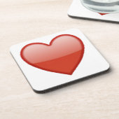 Dessous-de-verre Coeurs - Emoji (Côté gauche)