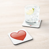 Dessous-de-verre Coeurs - Emoji (Côté Droit)