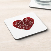 Dessous-de-verre Coeurs perplexes (Côté gauche)