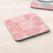 Dessous-de-verre Coincés de pamplemousse rose (Côté gauche)