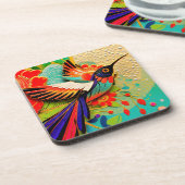 Dessous-de-verre Colibri affairé (Côté gauche)