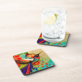 Dessous-de-verre Colibri occupé (Côté Droit)