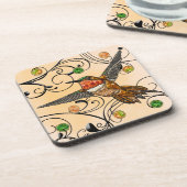 Dessous-de-verre Colibri roux (Côté gauche)