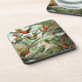 Dessous-de-verre Colibri vintage (Côté gauche)