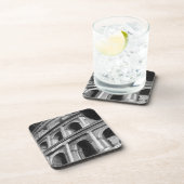 Dessous-de-verre Colisée romaine avec dessins architecturaux (Côté Droit)