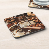 Dessous-de-verre Collage de café (Côté gauche)