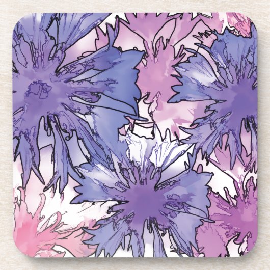 Dessous-de-verre Collage de Cornflower (Devant)
