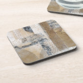 Dessous-de-verre Collage de dentelle I (Côté gauche)