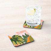 Dessous-de-verre Collage Jungle I (Côté Droit)