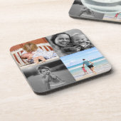 Dessous-de-verre Collage photo carré de quatre quarts (Côté gauche)