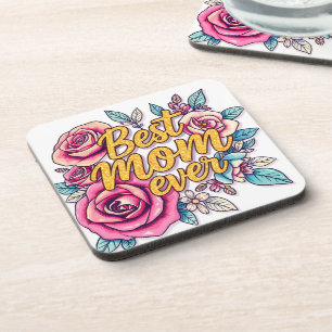 Dessous-de-verre Collection Cadeau Floral Moderne