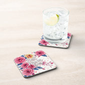 Dessous-de-verre Collection de cadeaux tendance Floral de luxe (Côté Droit)