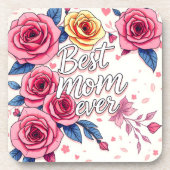 Dessous-de-verre Collection de cadeaux tendance Floral de luxe (Devant)