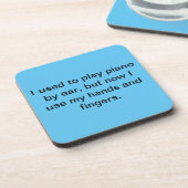 Dessous-de-verre Collection de devis amusant 2 (Côté gauche)