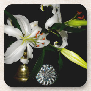 Dessous-de-verre Collection Iirsh Design - Cuivre et Fleur