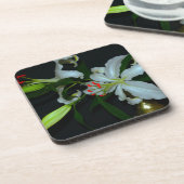 Dessous-de-verre Collection Irlandaise de laiton et de fleurs (Côté gauche)