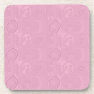 Dessous-de-verre Collection Pastel Rose pour la Fête des Mères