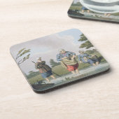 Dessous-de-verre Collez comme une sangsue les trouveurs, du (Côté gauche)