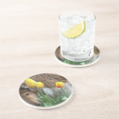 Dessous de verre Collie n Tulips (Côté)