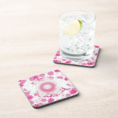 Dessous-de-verre colombe à fleurs (Côté Droit)