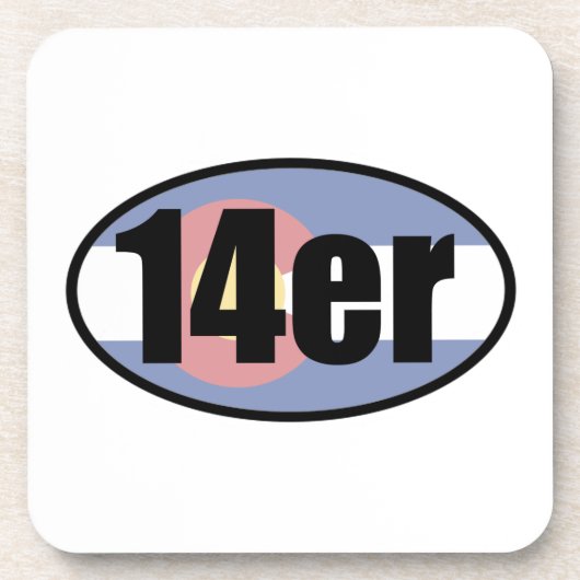Dessous-de-verre Colorado 14ers (Devant)