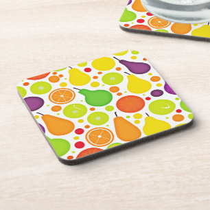 Dessous-de-verre Coloré Fruiteux Vibrance Motif Art