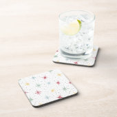 Dessous-de-verre Colorful Atomic Starburst Mid Century Retro (Côté Droit)