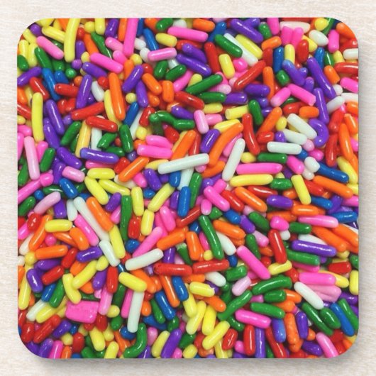 Dessous-de-verre Colorful Candy Sprinkles (Devant)
